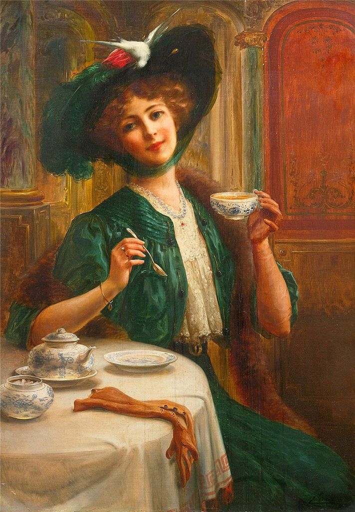 Tea lady Emile Vernon