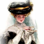 High Tea Catering Lady
